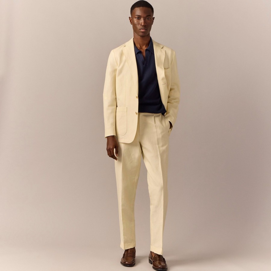 Wholesale J.Crew Crosby Classic-Fit Suit Jacket In Italian Linen-Cotton Blend