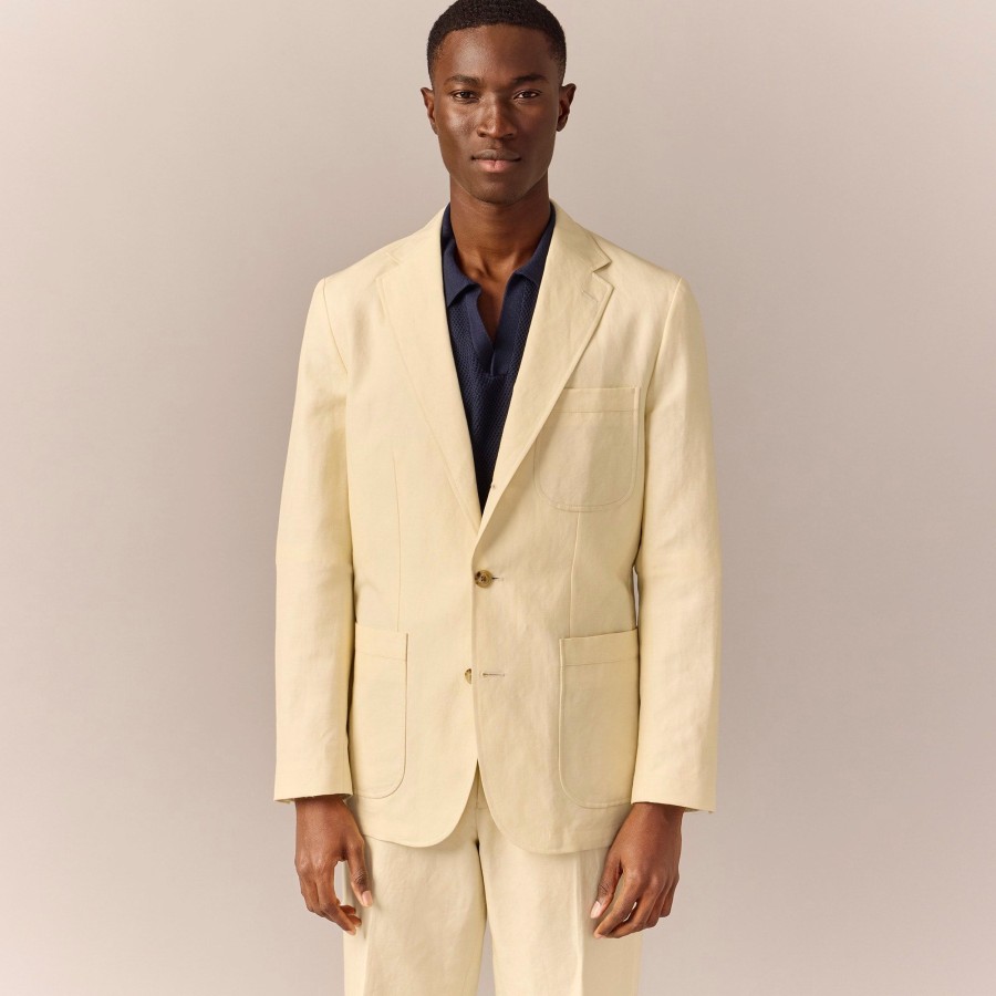 Wholesale J.Crew Crosby Classic-Fit Suit Jacket In Italian Linen-Cotton Blend