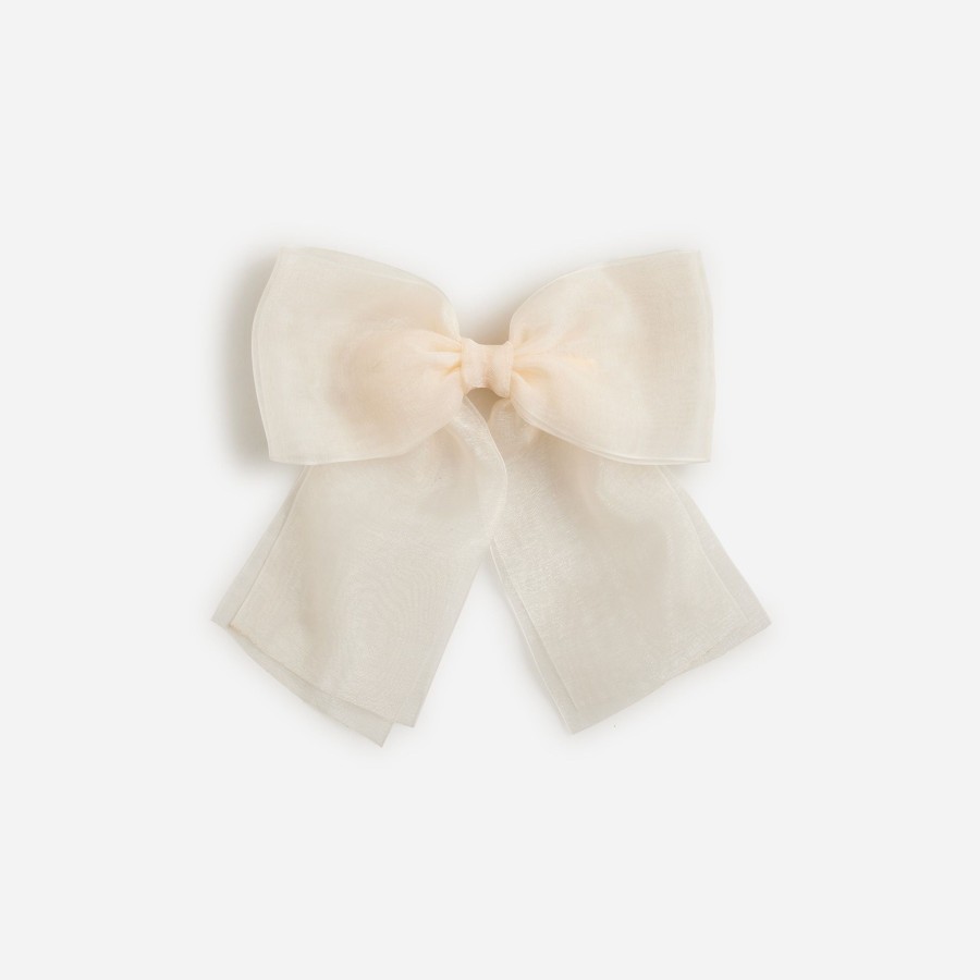 Online J.Crew Sheer Bow Hair Clip