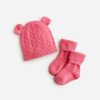 Hot J.Crew Limited-Edition Baby Cashmere Beanie And Booties Set