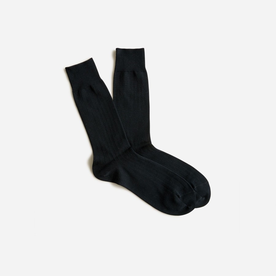 Best J.Crew Ribbed Dress Socks