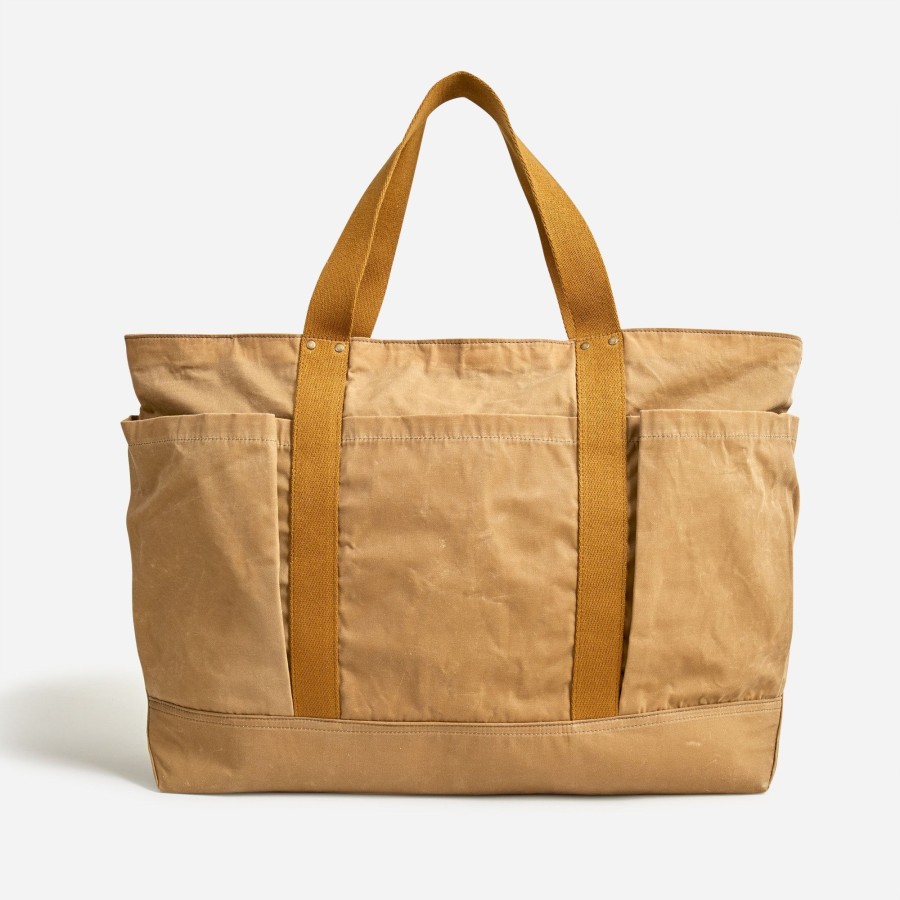 Best J.Crew Waxed Canvas Tote Bag