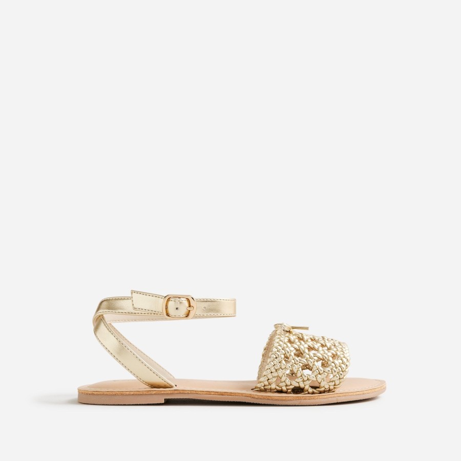 Best J.Crew Girls' Open-Weave Sandals