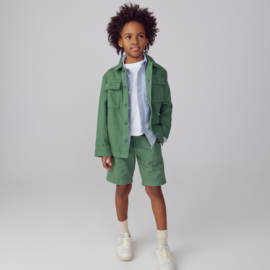 Clearance J.Crew Limited-Edition Kids' Slub Cotton Field Jacket