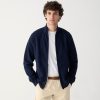 Hot J.Crew Cotton Pique-Stitch Track Jacket