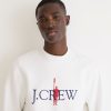 Clearance J.Crew Heritage 14 Oz. Fleece Embroidered Oarsman Graphic Sweatshirt