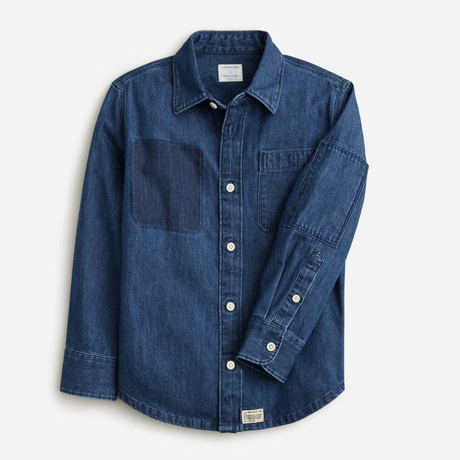 Clearance J.Crew Kids' Button-Down Denim Shirt