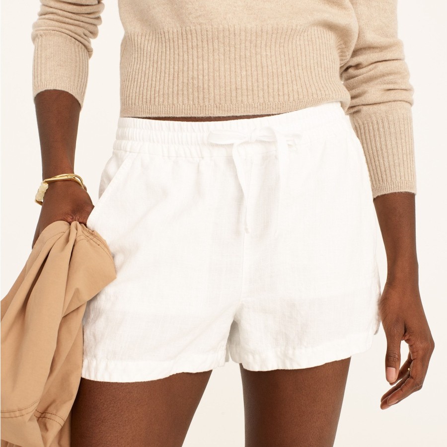 Hot J.Crew New Seaside Short In Linen Blend