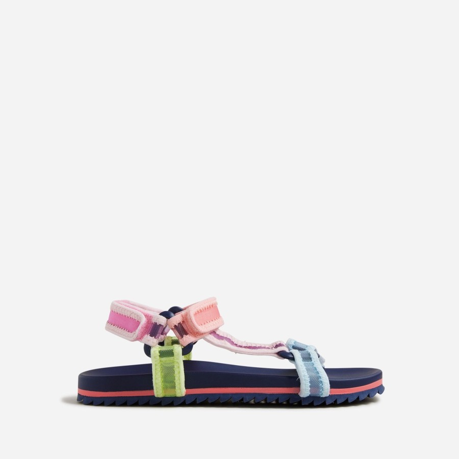 Clearance J.Crew Kids' Sporty-Strap Sandals In Colorblock