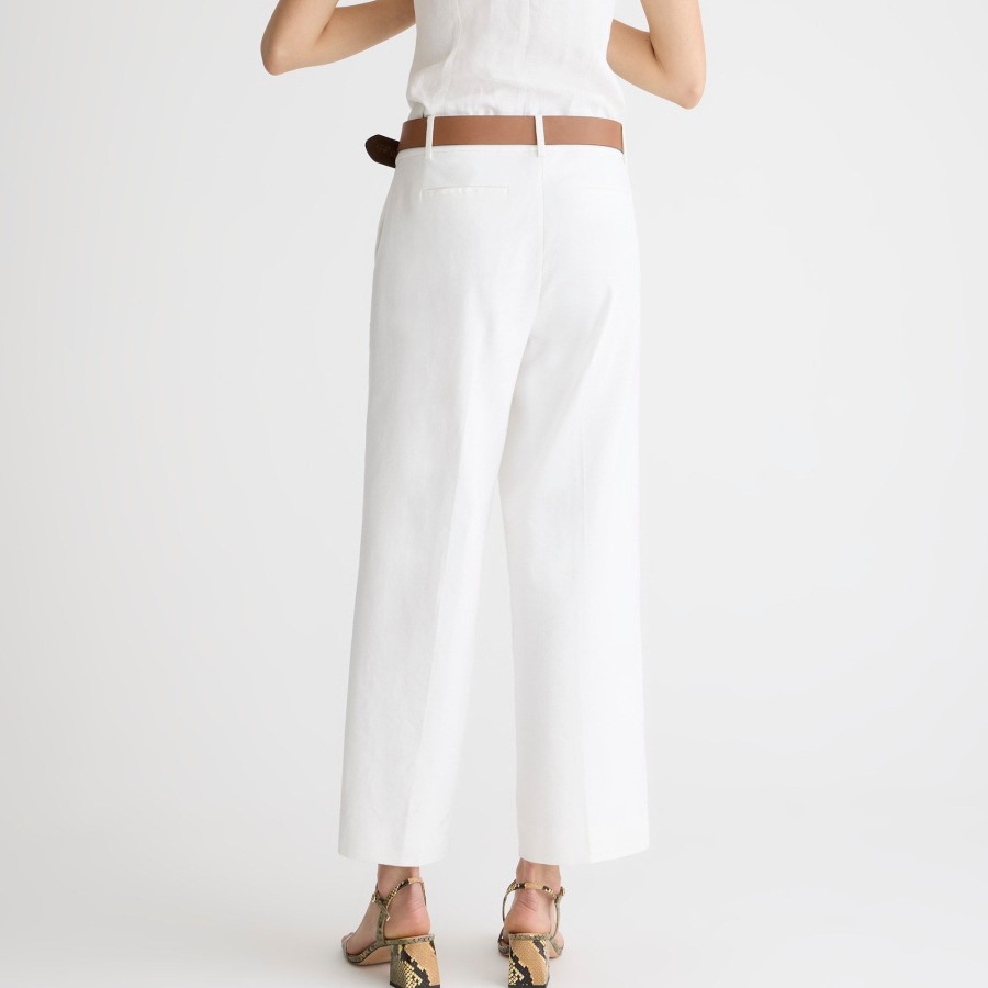 Hot J.Crew Sydney Pant In Stretch Linen Blend