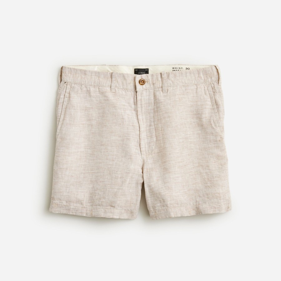 New J.Crew 5" Linen Short