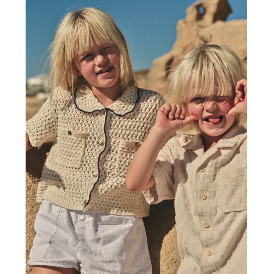 Wholesale J.Crew Girls' Crochet Button-Up Shirt