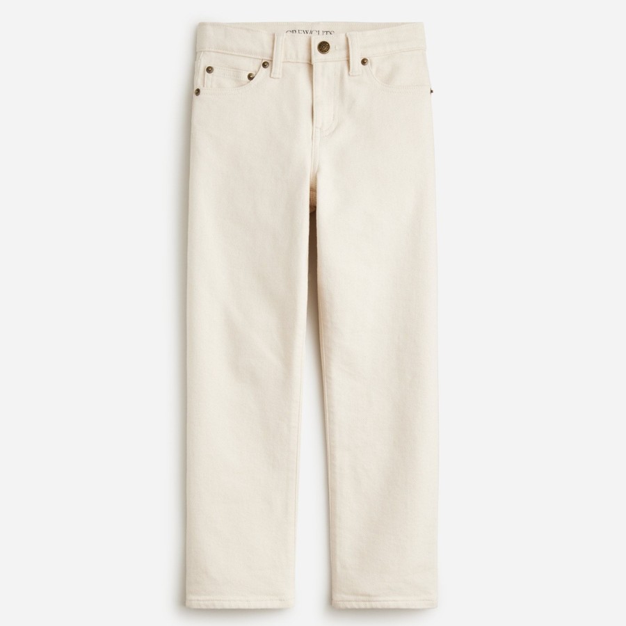 Online J.Crew Kids' Relaxed-Fit Stretch Jean In Ecru Wash