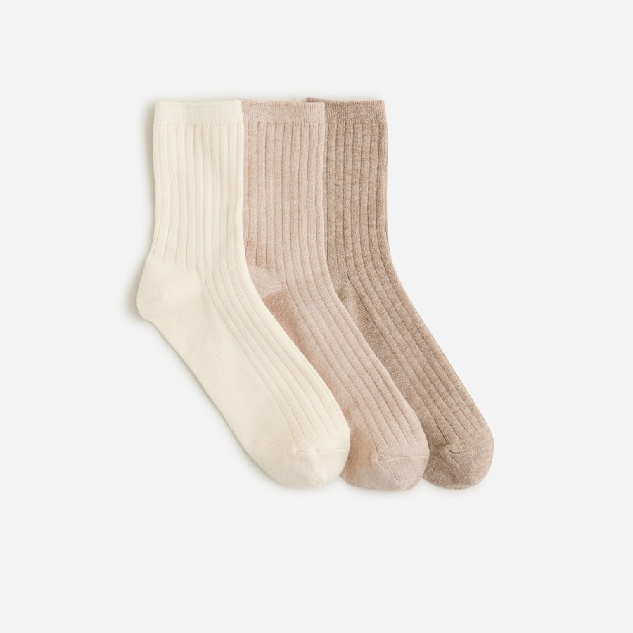 Best J.Crew Heather Ankle Socks Three-Pack