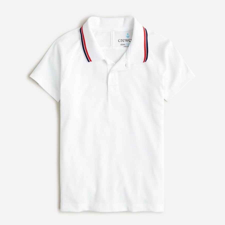 Wholesale J.Crew Kids' Tipped Active Pique Polo Shirt