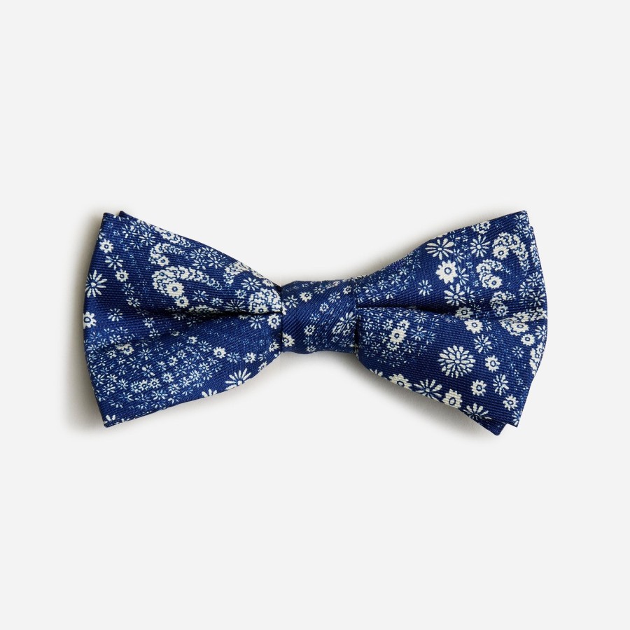 Clearance J.Crew Kids' Silk Bow Tie In Paisley