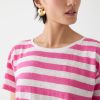 Best J.Crew Relaxed Linen T-Shirt In Stripe