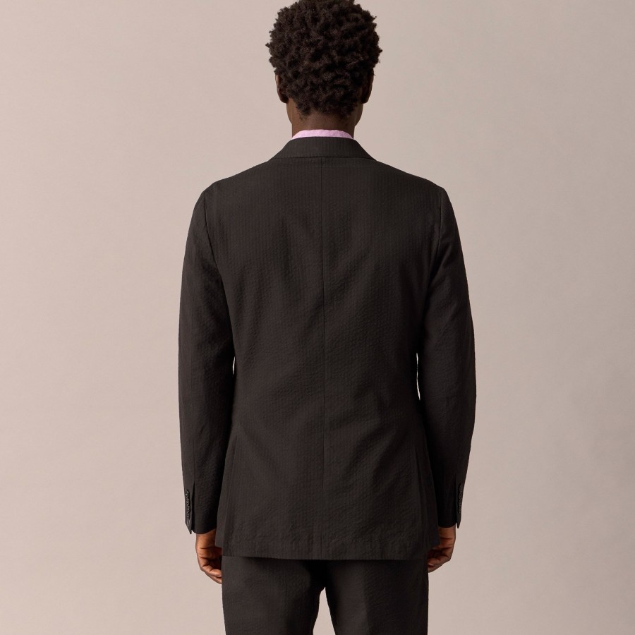 Best J.Crew Ludlow Slim-Fit Unstructured Suit Jacket In Seersucker