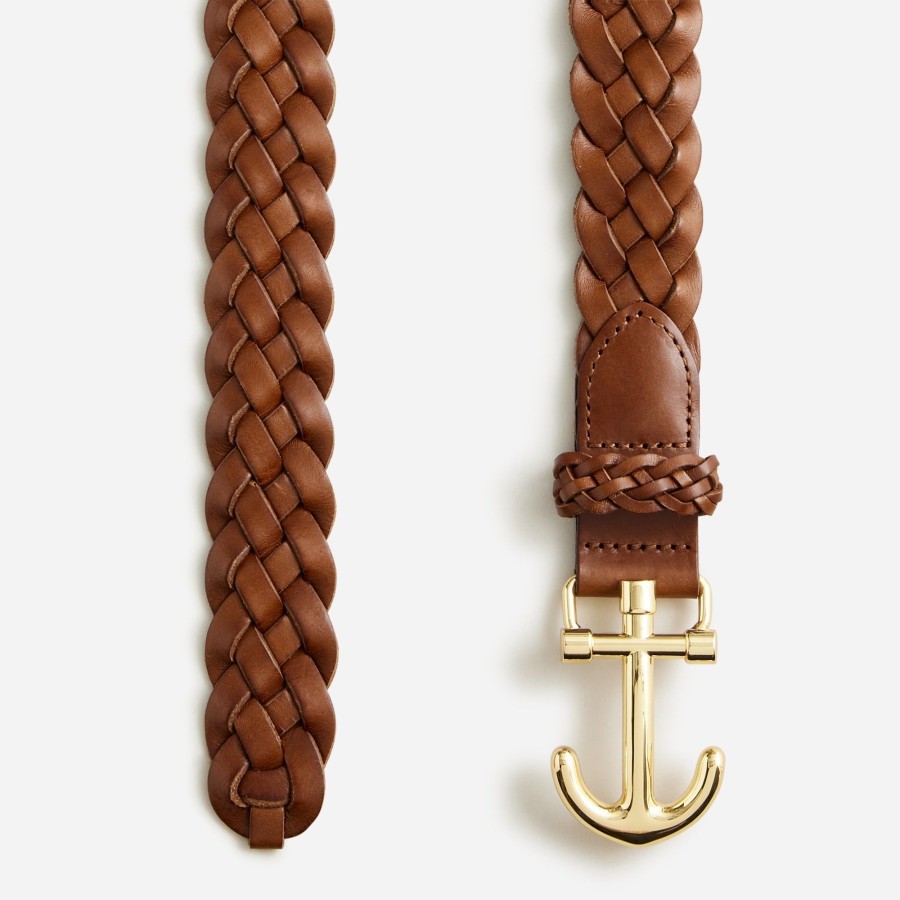 Wholesale J.Crew Anchor-Buckle Belt In Italian Leather