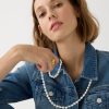 Wholesale J.Crew Long Freshwater Pearl And Gold Necklace