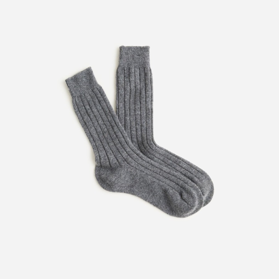 Clearance J.Crew Ribbed Cashmere-Blend Socks