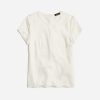 Hot J.Crew Short-Sleeve Button-Back Top In Everyday Crepe