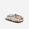 Wholesale J.Crew Colbie Buckle Sandals In Snake-Embossed Leather