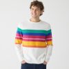 New J.Crew Heritage Cotton Sweater In Stripe