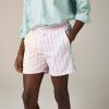 Wholesale J.Crew 6'' Stretch Swim Trunk In Multistripe With Econyl® Nylon