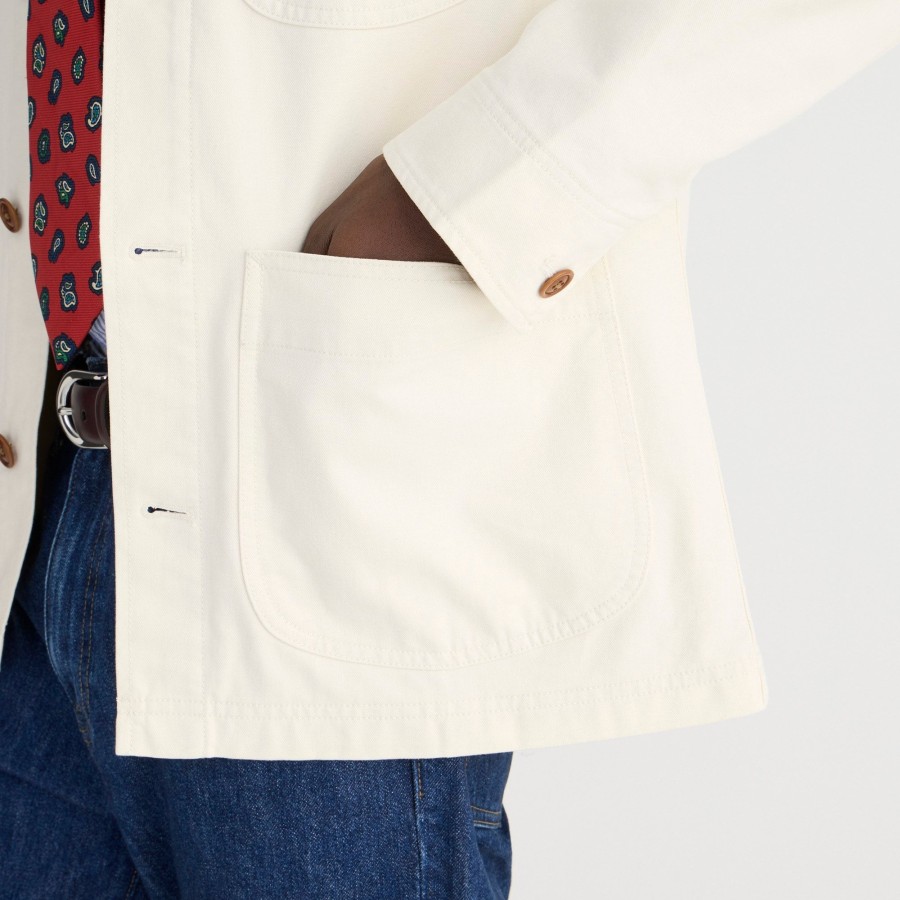 Hot J.Crew Wallace & Barnes Lightweight Twill Chore Jacket