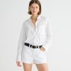 Wholesale J.Crew Mid-Rise Denim Short In White