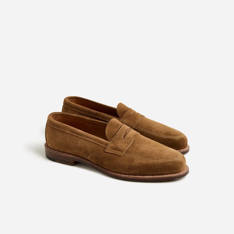 Wholesale J.Crew Alden® For J.Crew Suede Penny Loafers