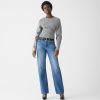 Best J.Crew Point Sur Loose Straight Jean In Ludlow Wash