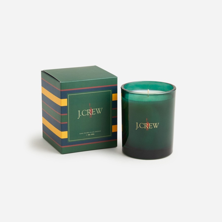 Online J.Crew Forest Green Hand-Poured Candle