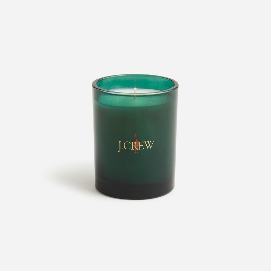 Online J.Crew Forest Green Hand-Poured Candle