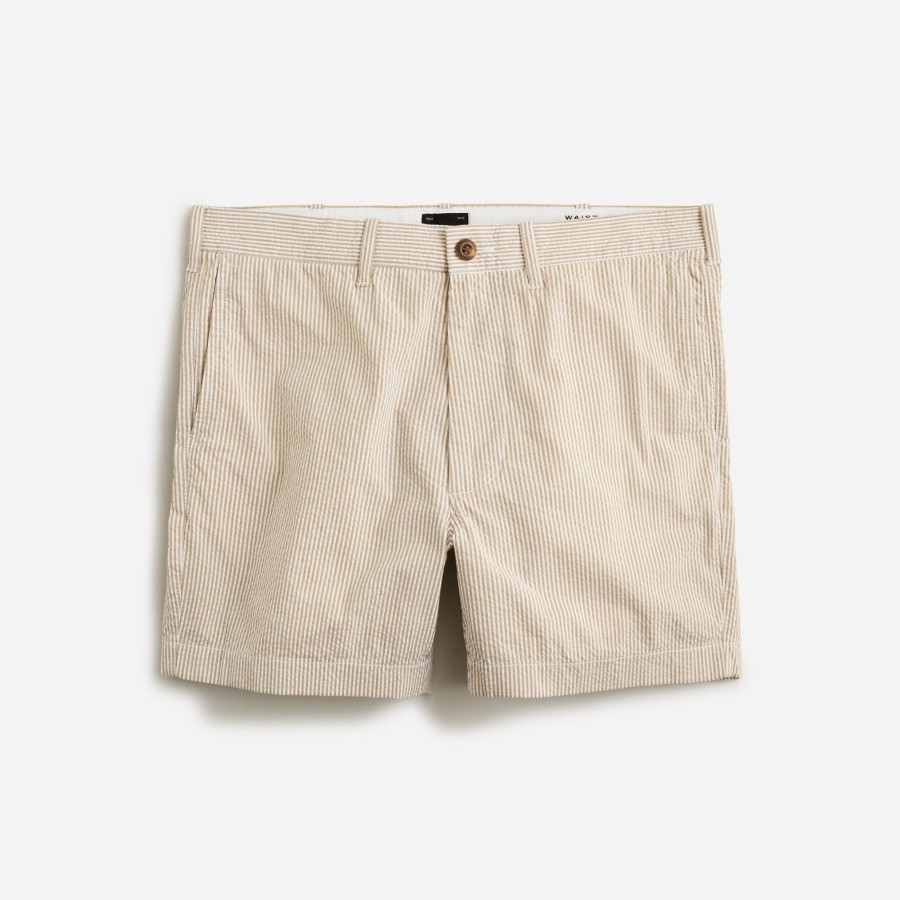 Best J.Crew 5" Stretch Seersucker Short