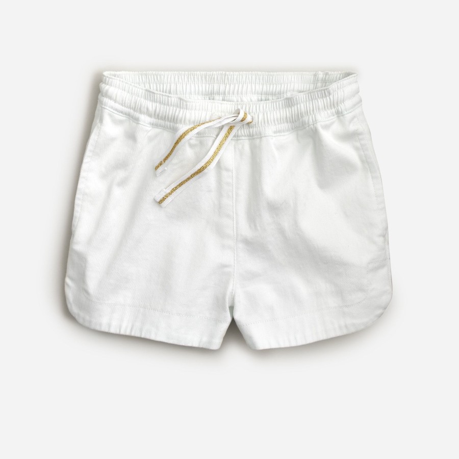 Clearance J.Crew Girls' Fishtail-Hem Short In Chino