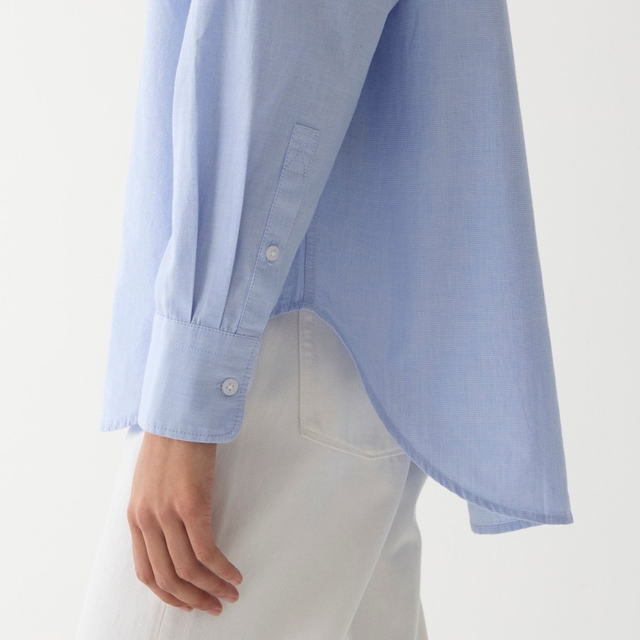 Clearance J.Crew Etienne Oversized Shirt In Lightweight Oxford