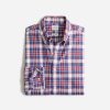 New J.Crew Secret Wash Organic Cotton Poplin Shirt