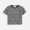 Wholesale J.Crew Girls' Cropped Floral-Print T-Shirt