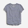 Best J.Crew Girls' Active Dolphin-Hem T-Shirt