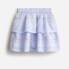 Online J.Crew Girls' Eyelet Tiered Skirt In Cotton Voile