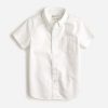 New J.Crew Kids' Short-Sleeve Stretch Poplin Button-Down