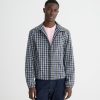 New J.Crew Harrington Jacket In Plaid Cotton Twill