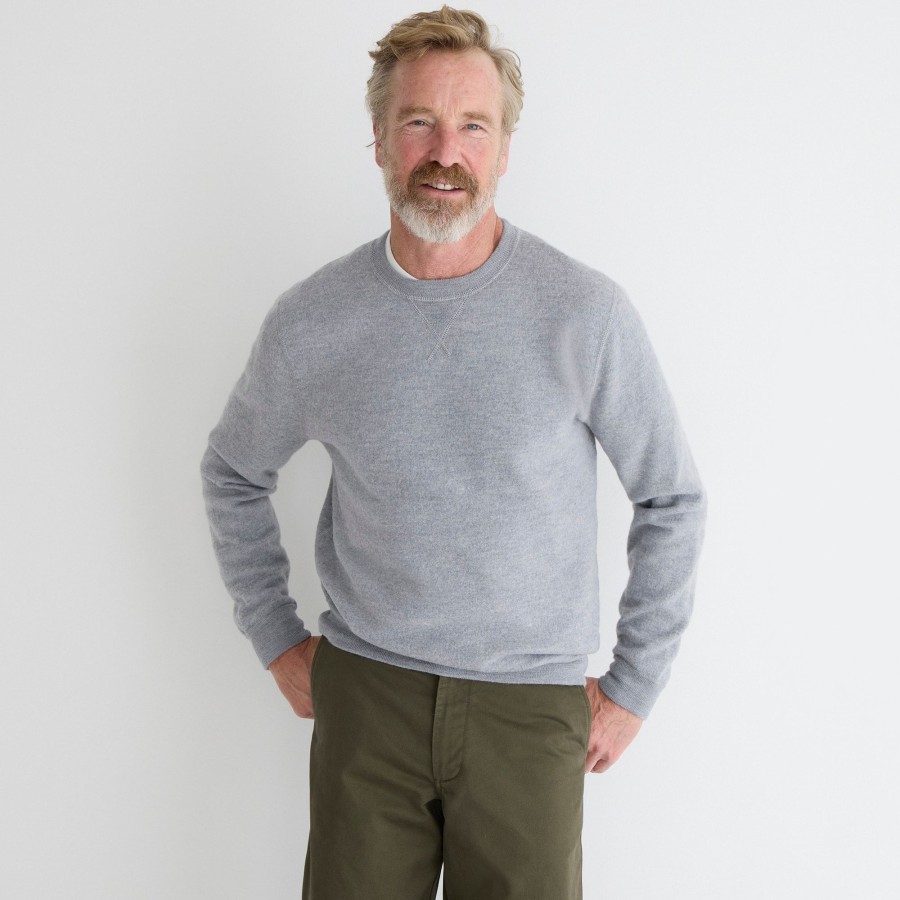 Clearance J.Crew Wallace & Barnes Boiled Merino Wool Crewneck Sweatshirt