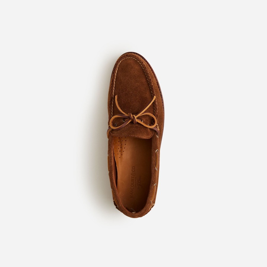 Best J.Crew Rancourt & Co. X J.Crew Gilman Camp-Mocs In English Suede