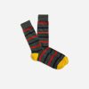 Online J.Crew Naval-Striped Socks