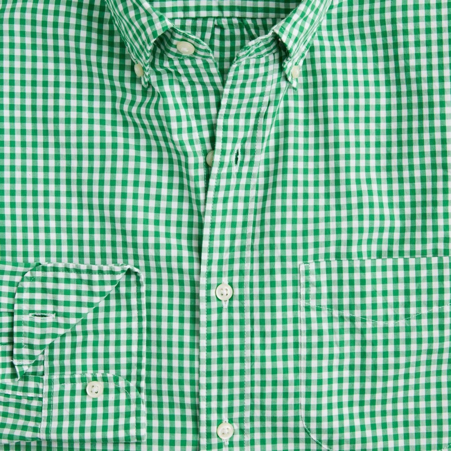 New J.Crew Secret Wash Cotton Poplin Shirt