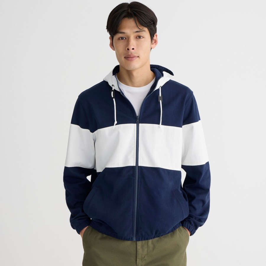 Best J.Crew Full-Zip Rugby Hoodie