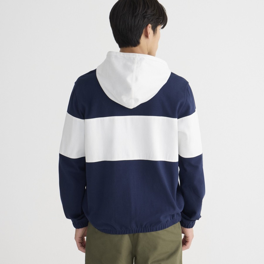 Best J.Crew Full-Zip Rugby Hoodie